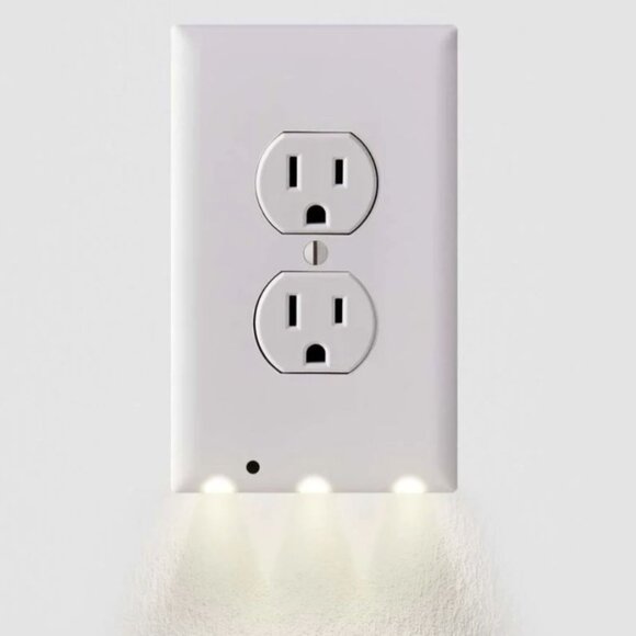 HelloLight Nightlight Wall Light Hello Light Night Light LED Duplex White - Picture 3 of 3